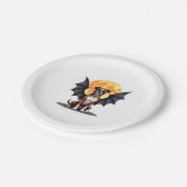 Bat Wings Boxer Pappteller (Schrägansicht)