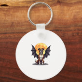 Bat Wings Boxer Schlüsselanhänger (Vorderseite)