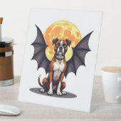 Bat Wings Boxer Sockelschild (In Situ)