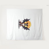 Bat Wings Boxer Wandteppich (Vorderseite (Horizontal))