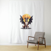 Bat Wings Boxer Wandteppich (Beispiel)