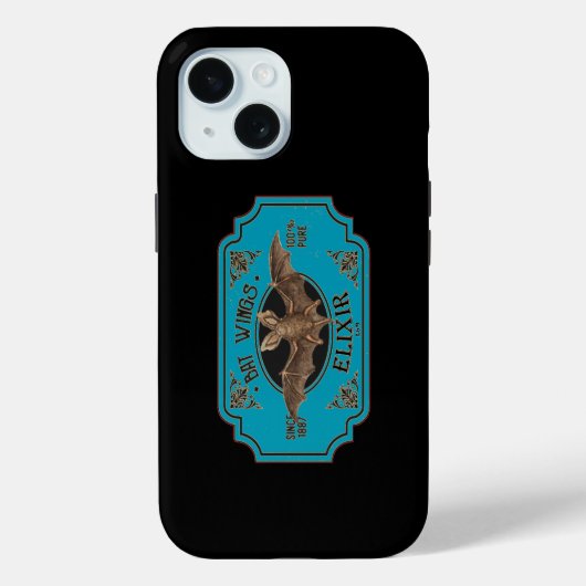 BAT WINGS ELIXIR lustige halloween Case-Mate iPhone Hülle (Rückseite)