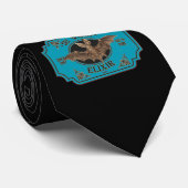 BAT WINGS ELIXIR lustige halloween Krawatte (Gerollt)
