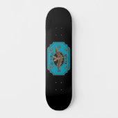 BAT WINGS ELIXIR lustige halloween Skateboard (Vorderseite)