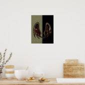 Bat Wings ~ Print / Poster (Küche)