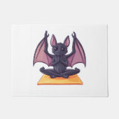 Bat Yoga Flow Fußmatte (Vorderseite)