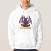 Bat Yoga Flow Hoodie (Vorderseite)