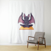 Bat Yoga Flow Wandteppich (Beispiel)