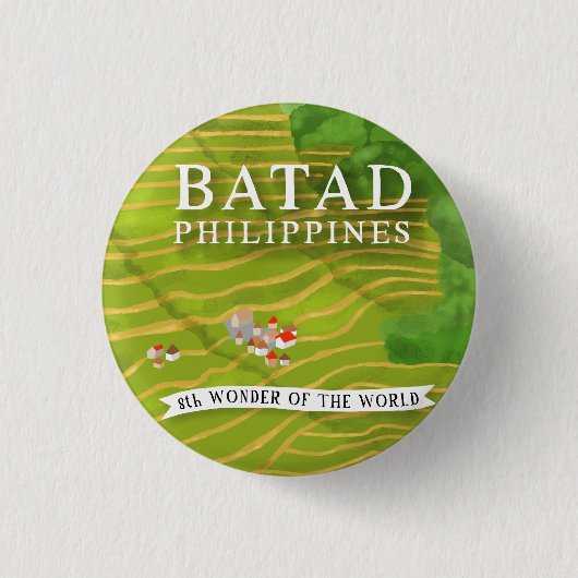 Batad Philippinen Button (Vorderseite)
