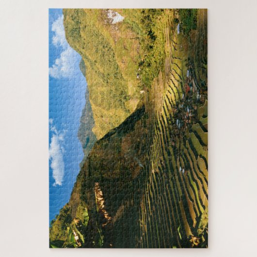 Batad Rice Terraces, Banaue, Philippinen. Puzzle (Vertikal)