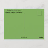 Batad Rice Terraces nahe Banaue Ifugao Philippinen Postkarte (Rückseite)