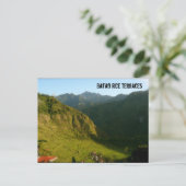 Batad Rice Terraces Postkarte (Stehend Vorderseite)