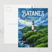 Batanes Philippinen Postkarte (Vorne/Hinten)