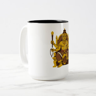 Batara Guru Zweifarbige Tasse