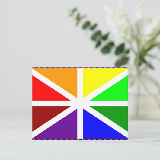 Batasuna Flag Postkarte (Stehend Vorderseite)
