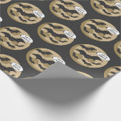 Batats Having Party on Full Moon Geschenkpapier (Ecke)