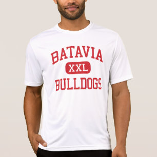 Batavia - Bulldoggen - hoch - Batavia Illinois T-Shirt