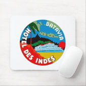 Batavia Hotel Des Indies Mousepad (Mit Mouse)
