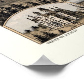 Batavia, IL Panorama Karte - 1869 Poster (Ecke)