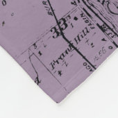 BATAVIA ILLINOIS 1871 MAP FOX RIVER VALLEY FLEECEDECKE (Ecke)