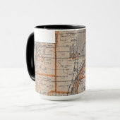 Batavia Illinois Plat Karte 1870 Fox River Valley Tasse (Vorderseite Links)