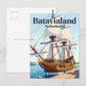 Batavialand Niederlande Postkarte (Vorne/Hinten)