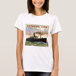 Batavier Line Vintage Reise T-Shirt
