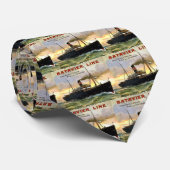 Batavier Linie - Vintage Reise Krawatte (Gerollt)