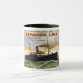 Batavier Linie - Vintage Reise Tasse (Zentrum)