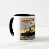 Batavier Linie - Vintage Reise Tasse (Vorderseite Links)