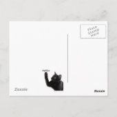 Batcat: Bow für mich Heimatkarte Postkarte (Rückseite)