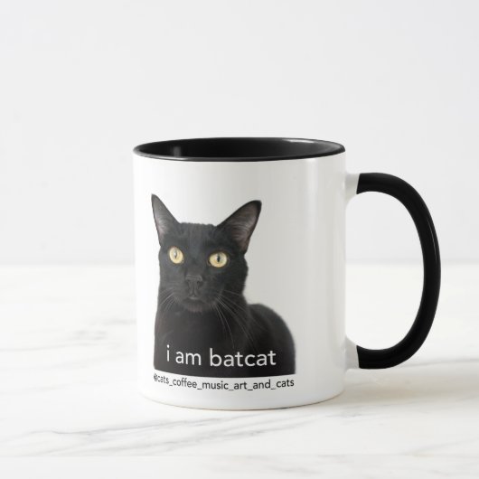 Batcat: Ich bin Batcat Tasse (Rechts)