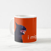 Batcat: Ich könnte beißen (Tasse) Kaffeetasse (Vorderseite Links)