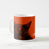 Batcat: Nickerchen-Tasse Kaffeetasse (Vorderseite Links)
