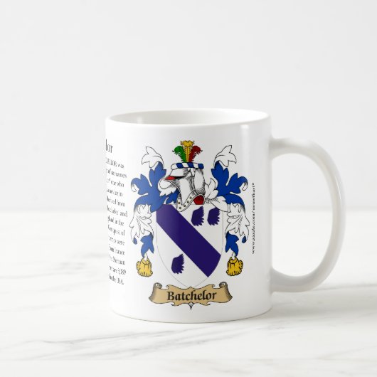 Batchelor, der Ursprung, die Bedeutung und das Kaffeetasse (Rechts)