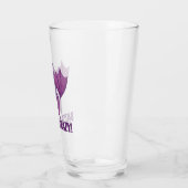 Batcrap Crazy Wacky Cartoon Bat Glas (Links)