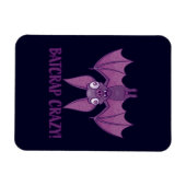 Batcrap Crazy Wacky Cartoon Bat Magnet (Horizontal)