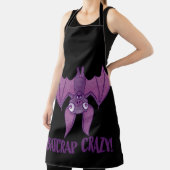 Batcrap Crazy Wacky Cartoon Bat Schürze (InSitu)