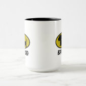 Batdog Dackel Hund Kaffee Tee Tasse (Zentrum)