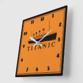 Bâteau populaire quadratische wanduhr (Winkel)