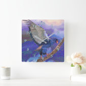 BATELEUR EAFLE SALUTE NACH AFRIKA QUADRATISCHE WANDUHR (Zuhause)