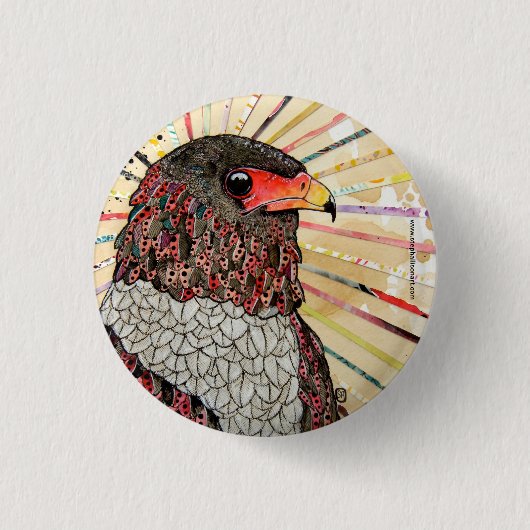 Bateleur Eagle Button (Vorderseite)
