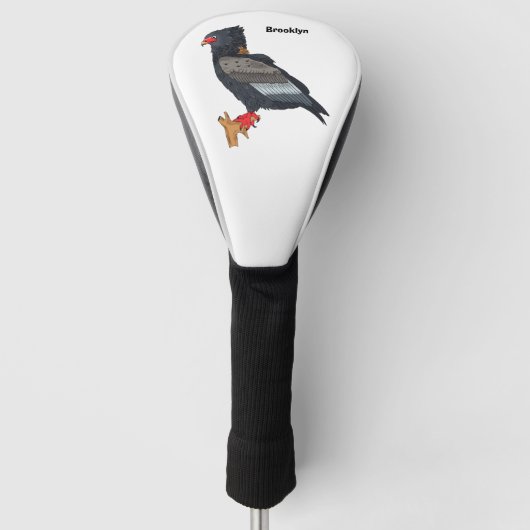 Bateleur Eagle illustration Golf Headcover (Vorderseite)