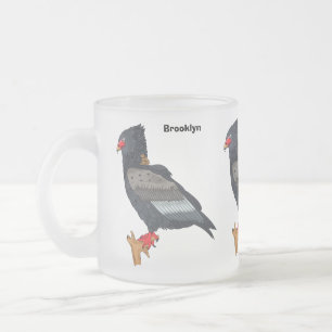 Bateleur Eagle Illustration Mattglastasse