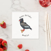 Bateleur Eagle Illustration Serviette (Beispiel)