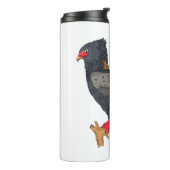 Bateleur Eagle Illustration Thermosbecher (Nach links gedreht)