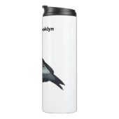 Bateleur Eagle Illustration Thermosbecher (Nach rechts gedreht)