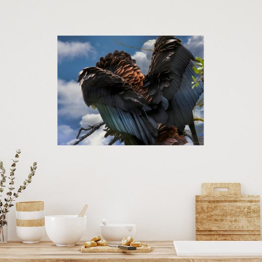 BATELEUR EAGLE SKY COMMANDER POSTER (Küche)