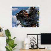 BATELEUR EAGLE SKY COMMANDER POSTER (Heimbüro)