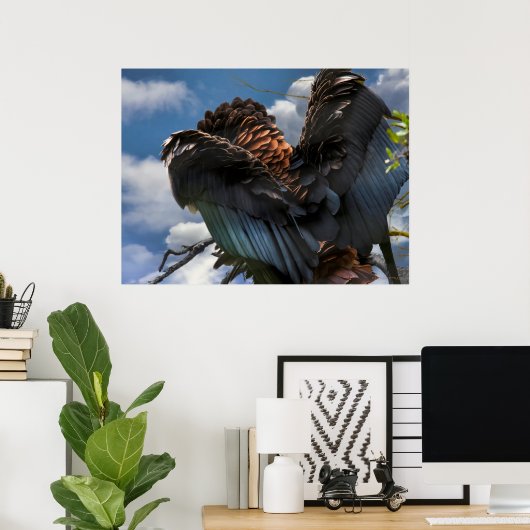 BATELEUR EAGLE SKY COMMANDER POSTER (Heimbüro)